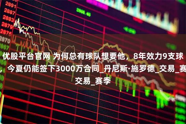 优股平台官网 为何总有球队想要他，8年效力9支球队，今夏仍能签下3000万合同_丹尼斯·施罗德_交易_赛季